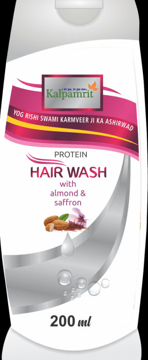 Kalpamrit Protein Hair Wash bottle of 200 ml Shampoo